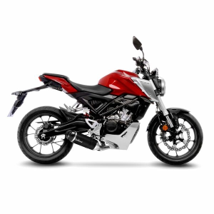 Sistem complet de eșapament Lv One Evo Carbon, negru mat