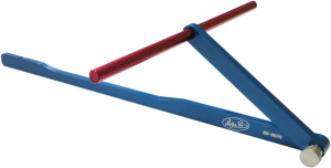 Clip-on Handlebar Alignment Tool Anodized, Blue, Red