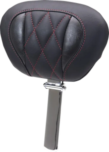 Deluxe Touring Driver Backrest Black 