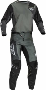 Combo Echipament Mx/Enduro Fly Kinetic Jet Gri/Gri Inchis/Negru
