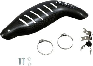 MOOSE RACING E Line 4-stroke Pipe Guard Black 