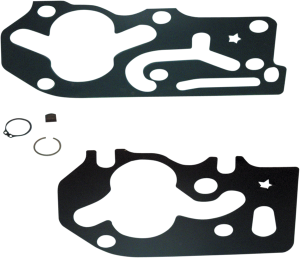 Replacement High Volume/high Pressure Polished Billet Oil Pump Gasket Kit, 1, nordicamoto.ro