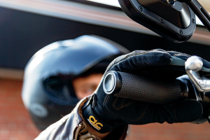 Thresher Handlebar Grips Black, 3, nordicamoto.ro