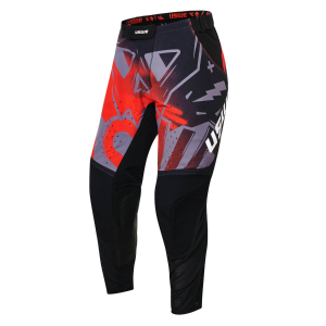 Pantaloni USWE Kalk Cartoon Off-Road Flame Red