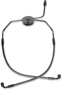 Designer Series Dot Front Lower Brake Line Kit Black, Black Pearl, 3, nordicamoto.ro