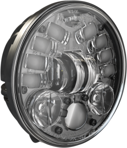 Pedestal Mount Led Adaptive 2 Headlight Black, 5, nordicamoto.ro