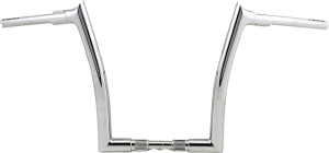 1-1/2(r) Ez Install Pointed Top Handlebar Silver, 5, nordicamoto.ro