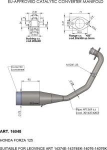 Catalytic Converter Stainless Steel, nordicamoto.ro