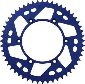 MOOSE RACING Rear Aluminum Sprocket Blue, 4, nordicamoto.ro
