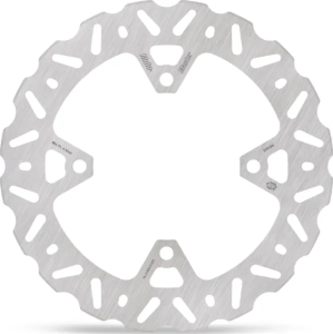 Nitro Series Brake Disc Silver, Stainless Steel