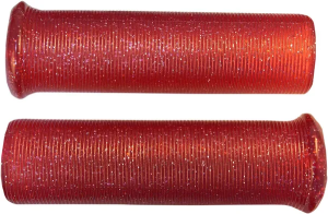 Star Fire Flake Grips Red