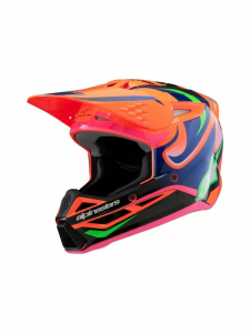 Casca Copii Alpinestars S-M3 Deegan Orange/Pink/Purple