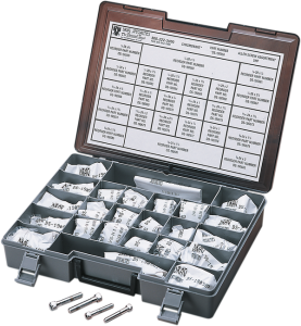 Fine-thread Bolt Assortment Silver