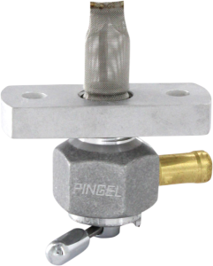 Power-flo Hex Fuel Valve Silver