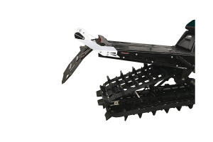 SPI Polaris AXYS  Hide 'N' Go Rear Bumper 163" Black Side Plates (WHITE REAR BUM, 1, nordicamoto.ro