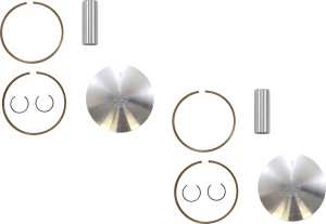 Set de pistoane, 2, nordicamoto.ro