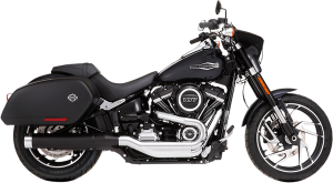 Muffler Slip-on 4(r) For Softail Sport Glide Black, 4, nordicamoto.ro