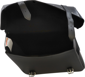 Highwayman Rivet Slant-style Saddlebags Black Jumbo, 2, nordicamoto.ro