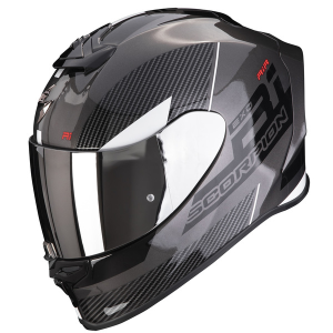 Casca integrala sport SCORPION EXO-R1 EVO AIR FINAL Argintiu/Negru/Alb L +, 4, nordicamoto.ro