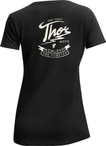 Tricou Dama Thor Thunder Black M, 3, nordicamoto.ro