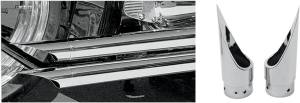 Family Jewel Exhaust Tip Chrome, 1, nordicamoto.ro