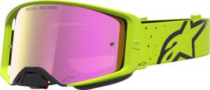 Ochelari Alpinestars Supertech Vesta Galben Fluo/Negru/Lentila Colorata, nordicamoto.ro