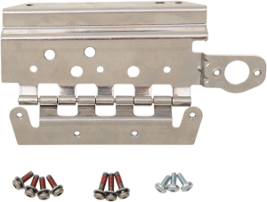 Replacement Saddlebag Lid Hinge Kit Silver, 1, nordicamoto.ro