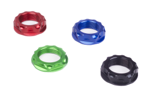 Triple Clamp Nuts Anodized