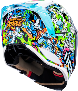 ICON Ultraflite Doodle 3 Mips Helmet Multi , 4, nordicamoto.ro