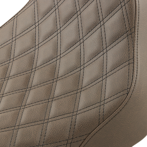 Renegade Lattice Stitch Solo Seat Brown