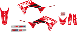 Replica Team Graphic Kits Red, White, 1, nordicamoto.ro