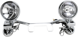 Lightbar With Spotlight Chrome