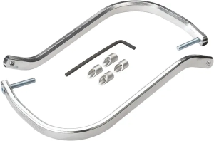 MOOSE RACING Contour Handguard Bars Silver 