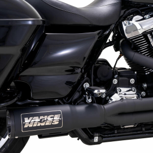 Hi Output Exhaust System Black, Matte Black, 3, nordicamoto.ro