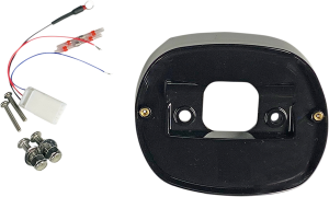 Taillight Baseplate For Harley-davidson Black