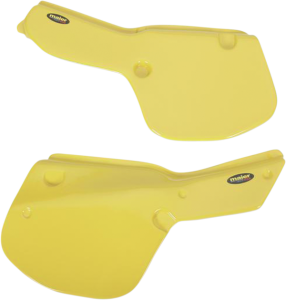 Panouri laterale de schimb, galbene, 2, nordicamoto.ro