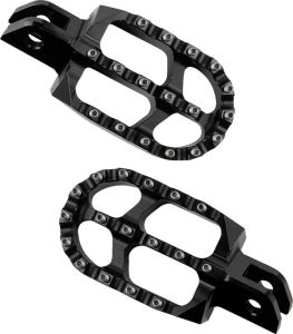 MOOSE RACING Footpegs Black 
