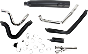 Powr-flo Rpt 2:1 Exhaust System Black, 4, nordicamoto.ro