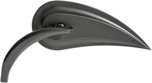 Rad Iii Mirror Powder-coated Black