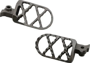 MOOSE RACING Pro Footpegs Silver 