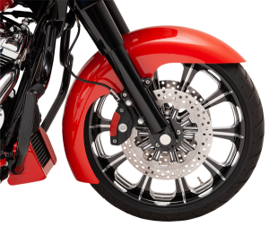 Hugger Series Front Fender Black
