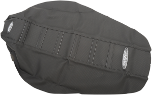 6-rib Gripper Seat Cover Black