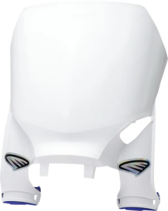 Stadium Number Plate White, nordicamoto.ro