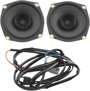 Rear Speaker Kit Black, 1, nordicamoto.ro