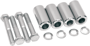 Front Fender Mounting Kit Chrome