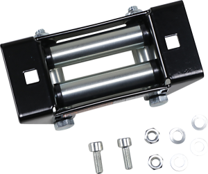 Aggro Winch Roller Fairlead Black, Silver 