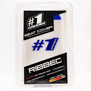 Husă Universală pentru Șa ONEGRIPPER RIBBED Alb/Albastru – Enduro & Motocross, 2, nordicamoto.ro