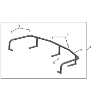 EXTENSIE PORTBAGAJ SPATE ATV CFMOTO – NEGRU, 2, nordicamoto.ro