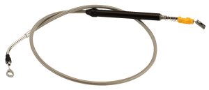 Stainless Steel Braided Clutch Cable Silver, 1, nordicamoto.ro