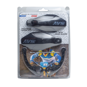 Handguards Kit Plastic Black, 2, nordicamoto.ro